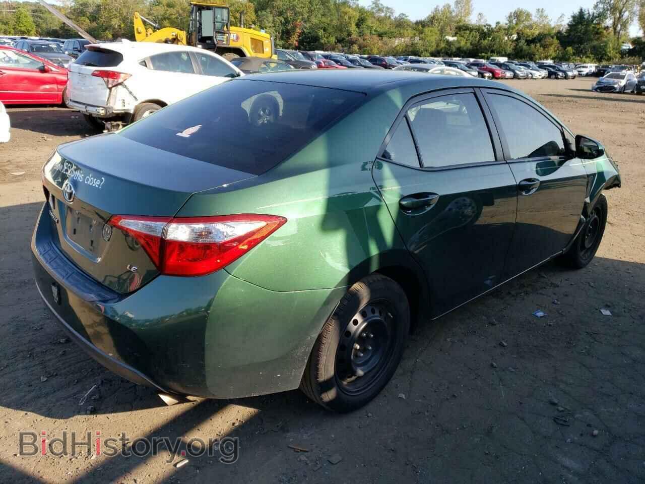 2014 TOYOTA COROLLA - VIN: 2T1BURHE3EC026283 - Фото 3