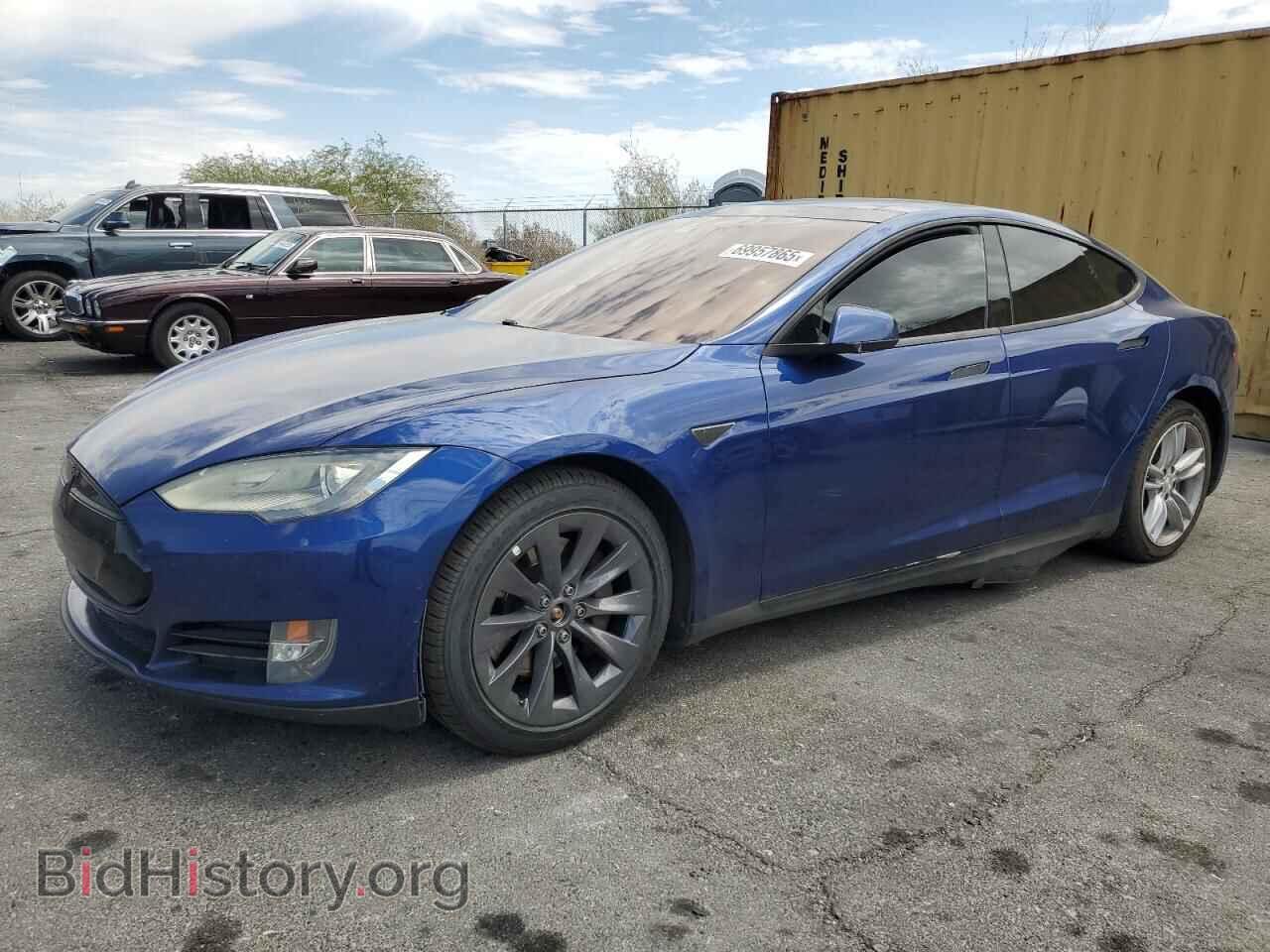 Photo 5YJSA1E24FF117421 - TESLA MODEL S 2015