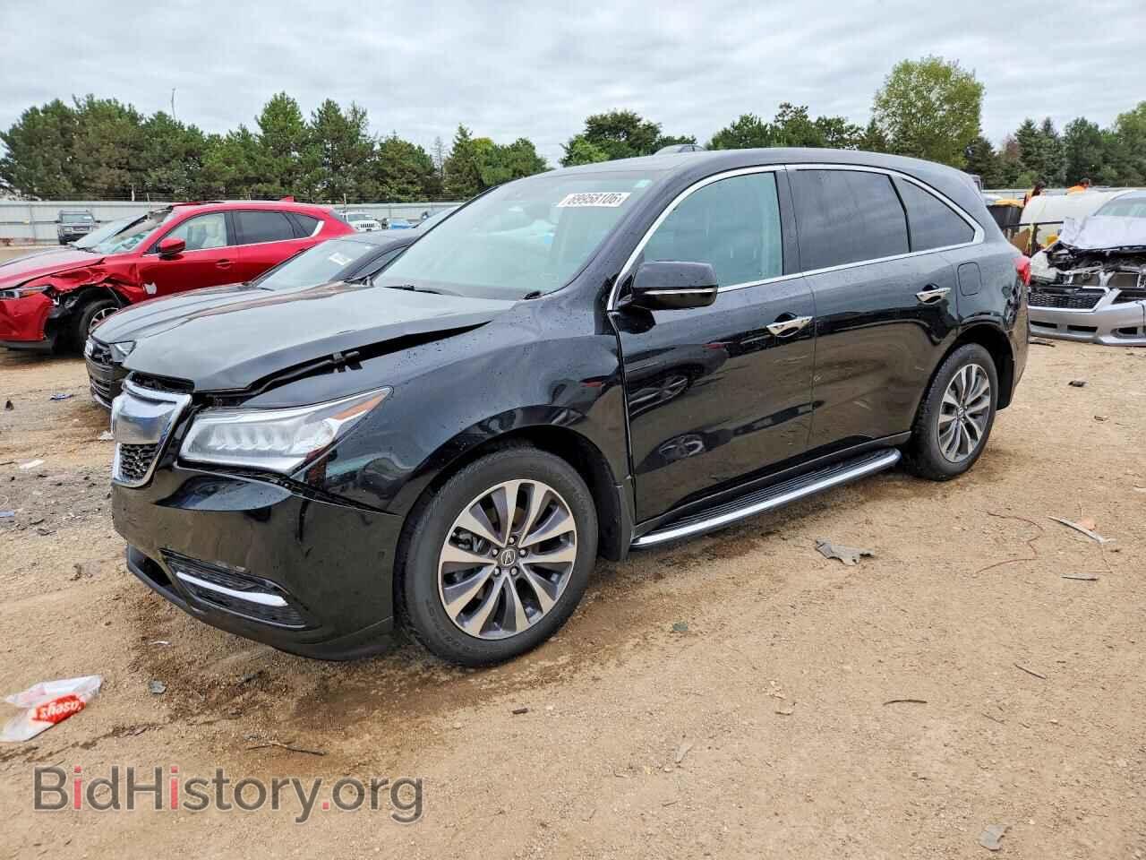 Фотография 5FRYD4H45GB009535 - ACURA MDX 2016
