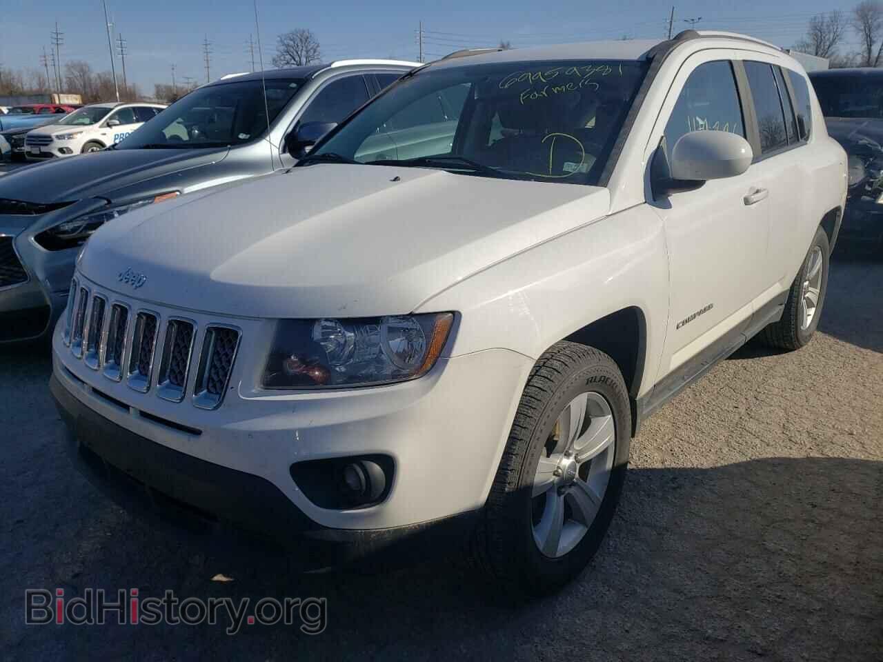2016 JEEP COMPASS - VIN: 1C4NJDEB8GD631232 - Фото 2