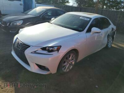 2015 Lexus IS IS 250, white — VIN JTHCF1D24F5029802, Copart