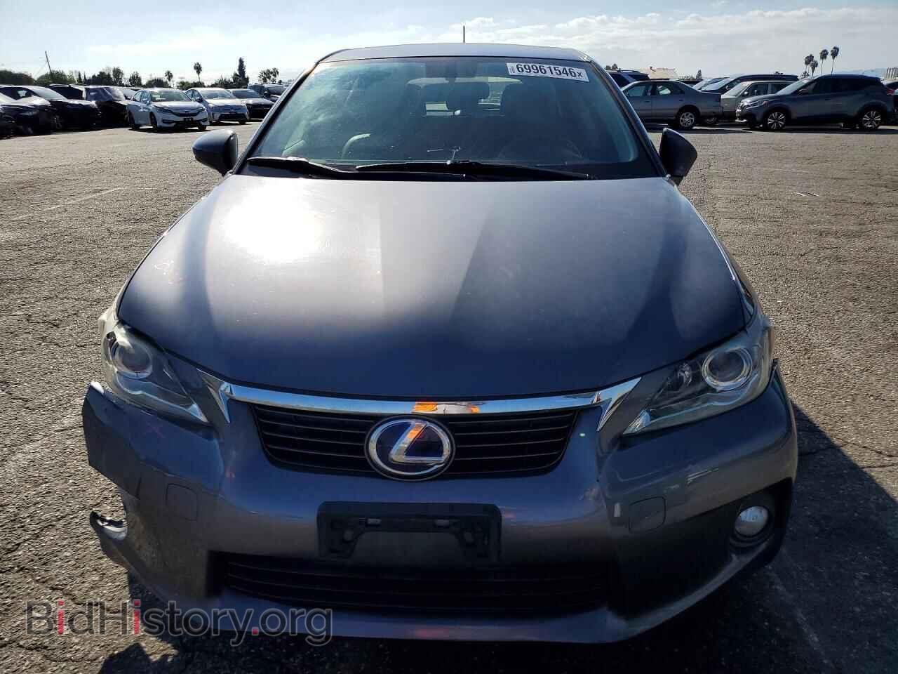 2013 LEXUS CT 200 - VIN: JTHKD5BH2D2129279 - Фото 5