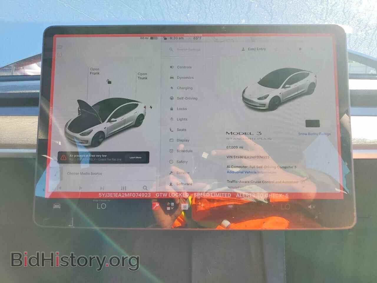 2021 TESLA MODEL 3 - VIN: 5YJ3E1EA2MF074923 - Photo 9