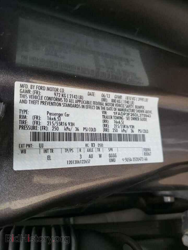 2013 FORD FOCUS - VIN: 1FADP3F26DL375943 - Photo 12