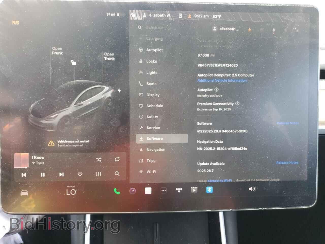 2018 TESLA MODEL 3 - VIN: 5YJ3E1EA9JF124020 - Фото 9