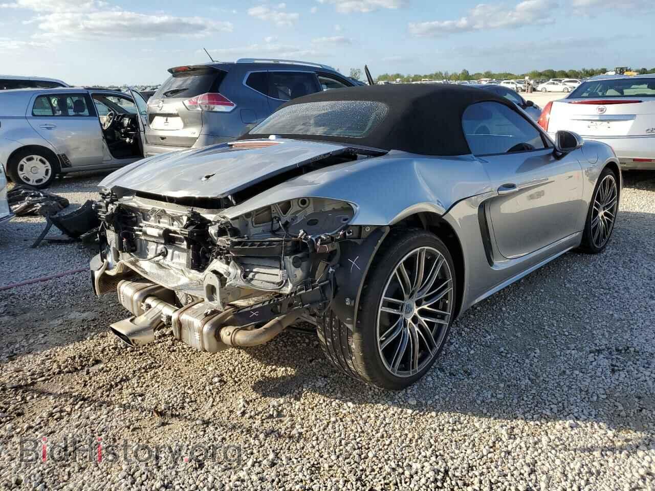 2022 PORSCHE BOXSTER - VIN: WP0CA2A83NS205169 - Фото 3