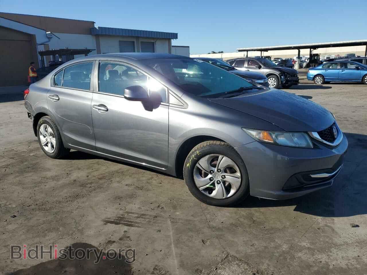 2013 HONDA CIVIC - VIN: 19XFB2F53DE234343 - Фото 4