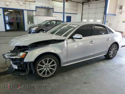 2015 Audi A4 Premium, серебристый — VIN WAUBFAFL6FA083402, Copart