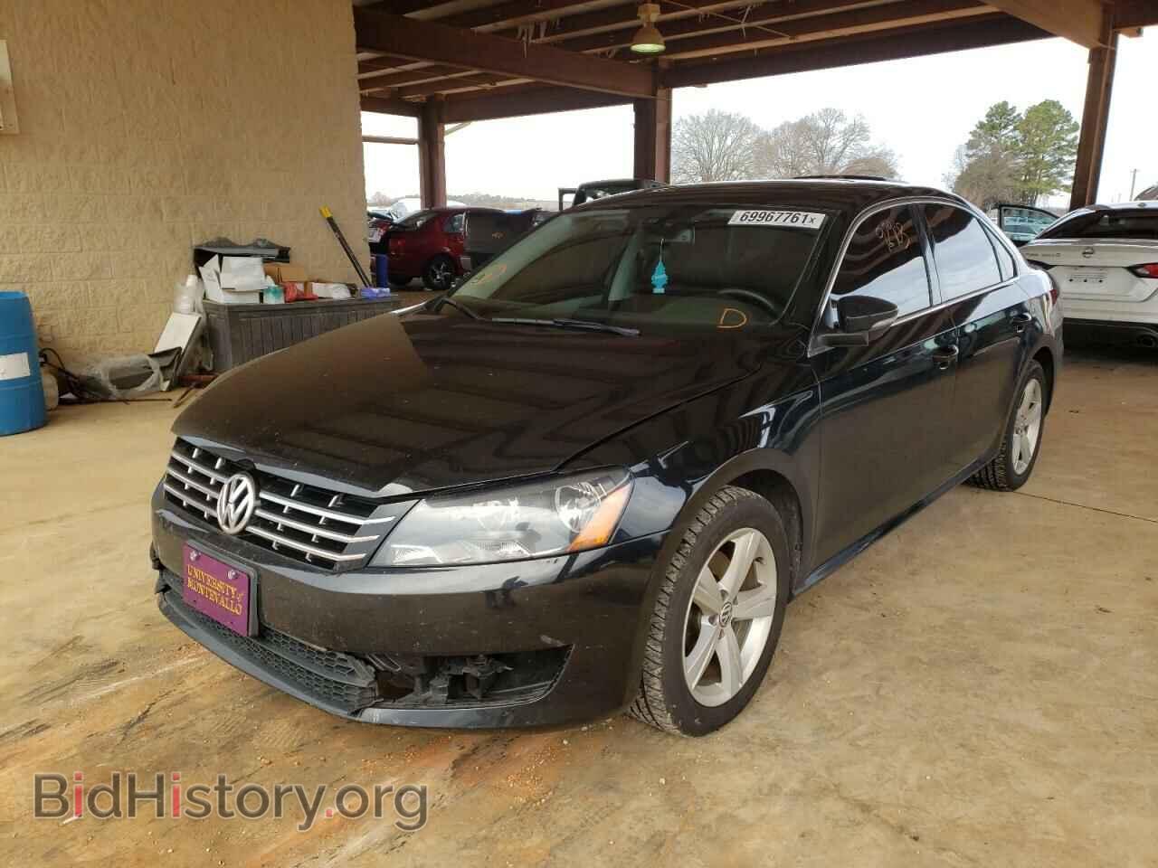 2012 VOLKSWAGEN PASSAT - VIN: 1VWBN7A38CC092762 - Фото 2