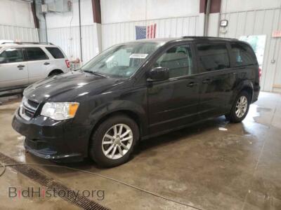 2016 Dodge CARAVAN SXT, charcoal — VIN 2C4RDGCG4GR343407, Copart