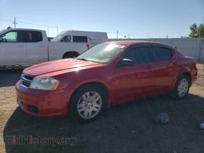 2013 Dodge AVENGER SE, red — VIN 1C3CDZAB4DN773315, Copart