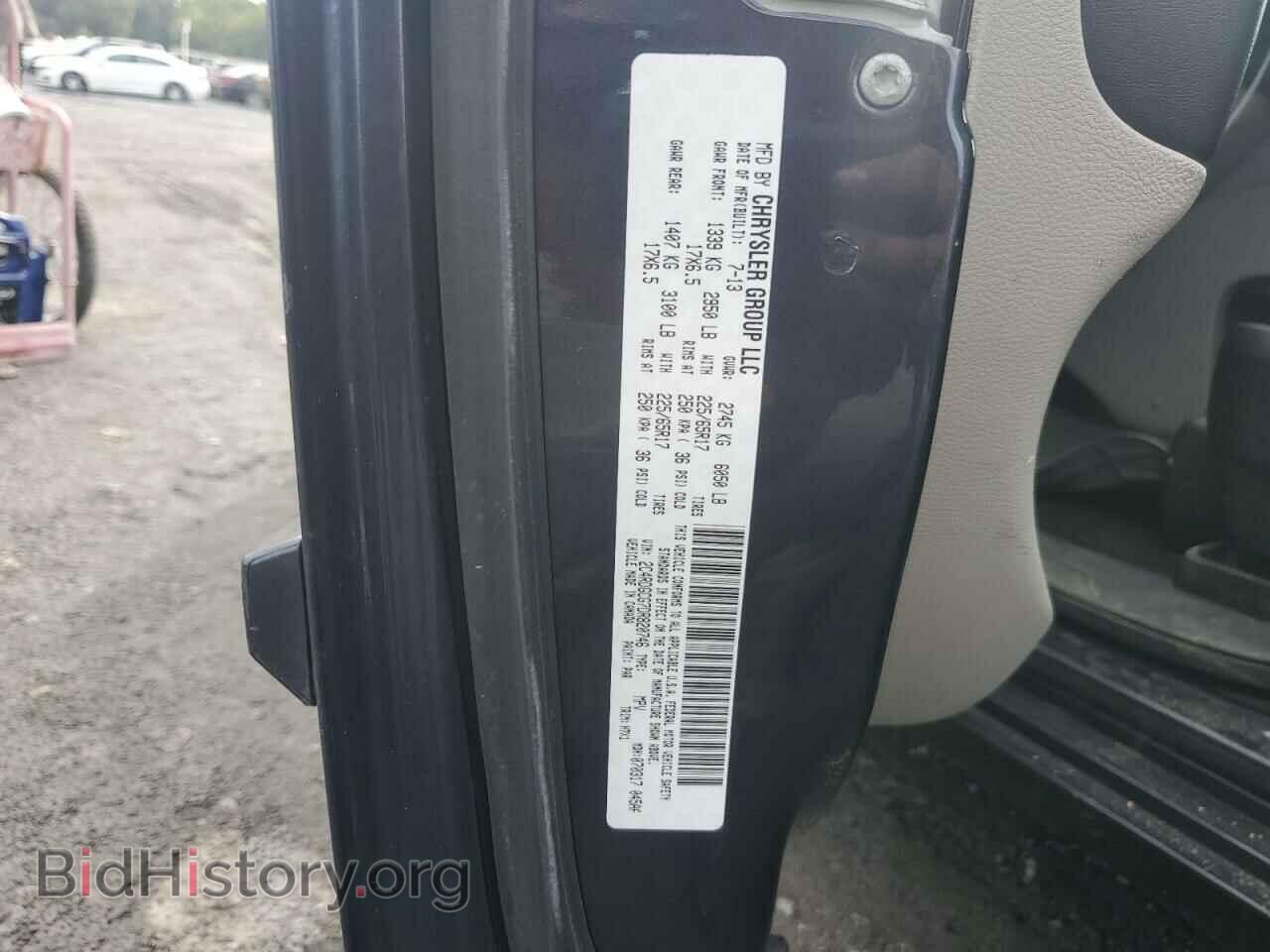 2013 DODGE CARAVAN - VIN: 2C4RDGCG7DR820746 - Фото 12