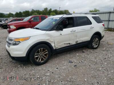 2011 Ford EXPLORER Explorer X, white — VIN 1FMHK8D80BGA59647, Copart