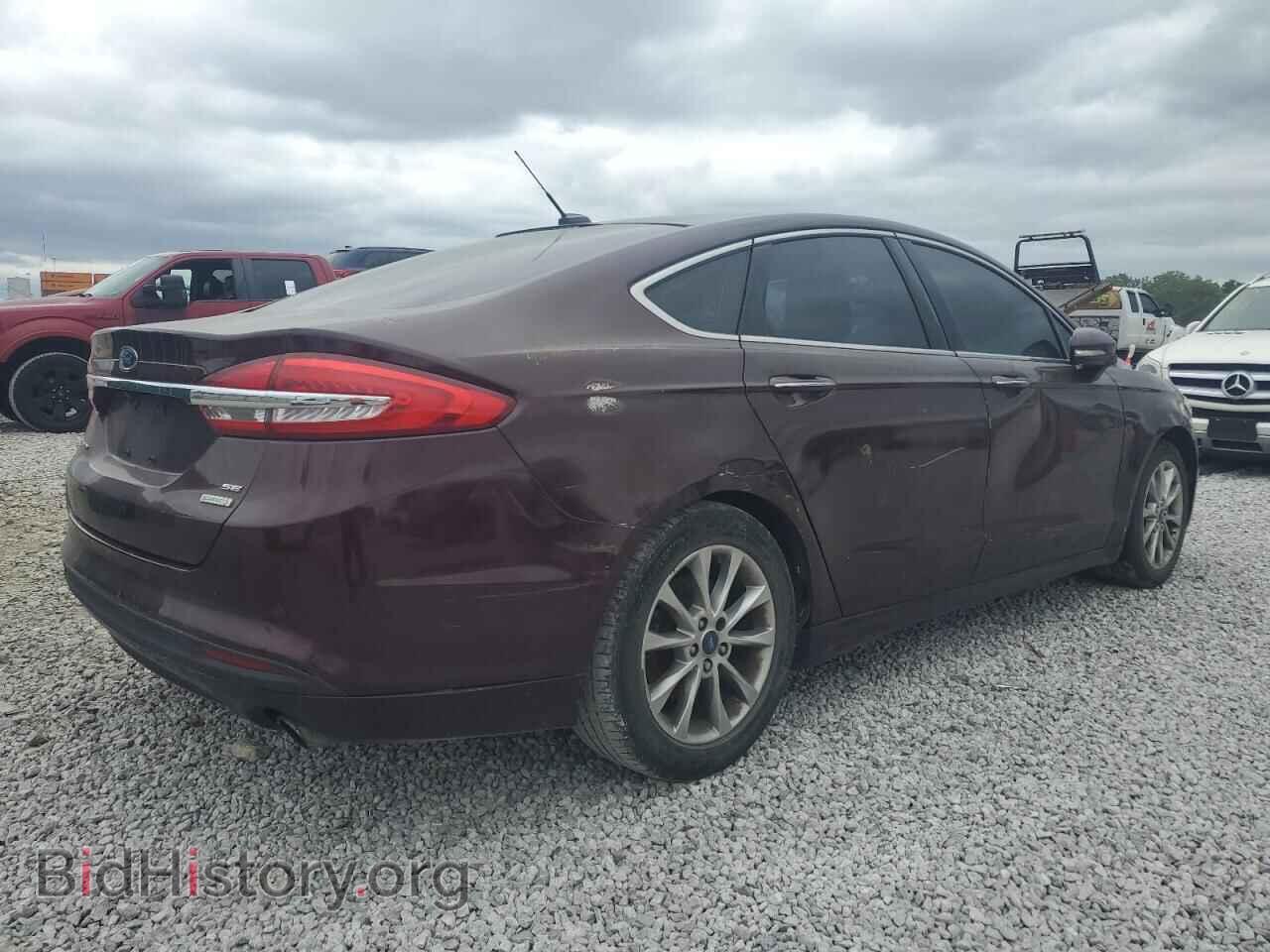 2017 FORD FUSION - VIN: 3FA6P0HD6HR272681 - Фото 3
