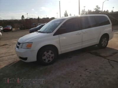2010 Dodge CARAVAN Grand Cara, белый — VIN 2D4RN4DE1AR262268, Copart