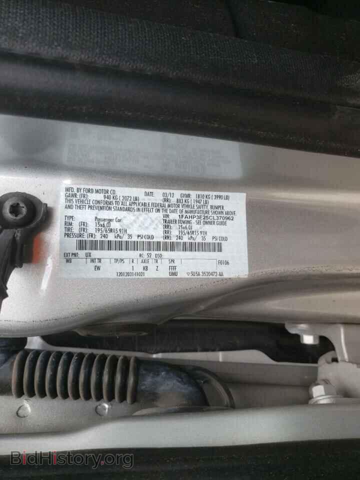 2012 FORD FOCUS - VIN: 1FAHP3E25CL370962 - Photo 12