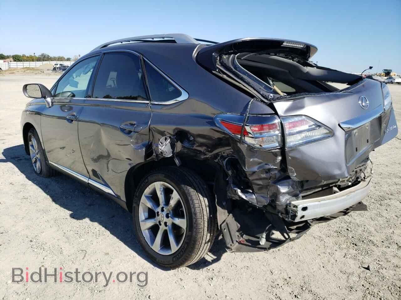 2012 LEXUS RX350 - VIN: 2T2BK1BA3CC154190 - Фото 2