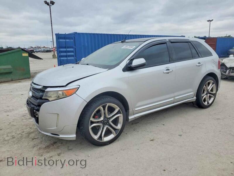 2011 Ford EDGE Sport (VIN 2FMDK4AKXBBB59656) — photo 1 of 15, Copart, damage: front end