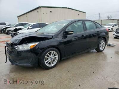 2017 Ford FOCUS SE, black — VIN 1FADP3F2XHL293560, Copart