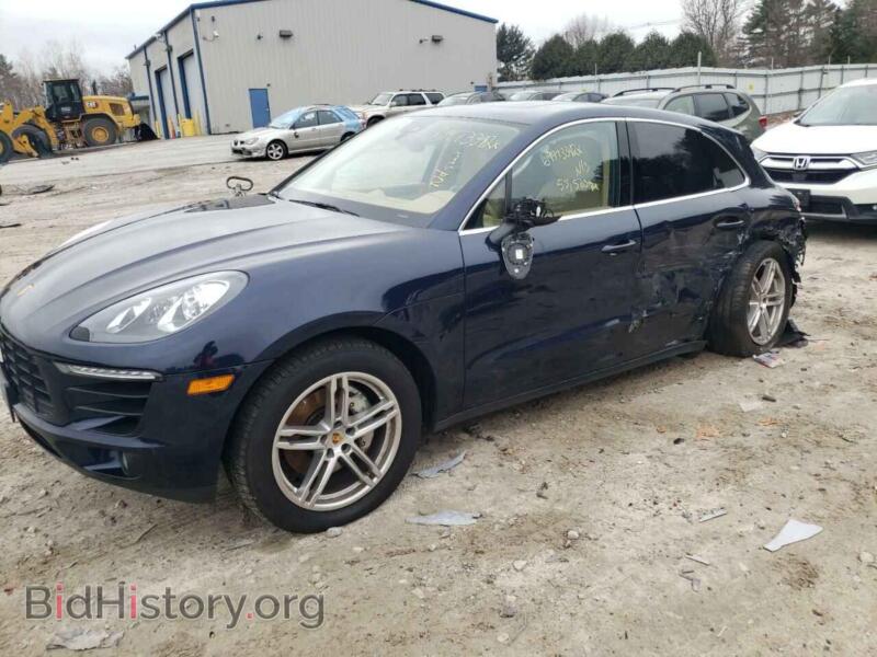 2017 Porsche MACAN Macan S (VIN WP1AB2A54HLB13849) — фото 1 из 14, Copart, повреждение: бок