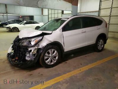 2013 Honda CRV CR-V EXL, белый — VIN 5J6RM3H77DL021988, Copart