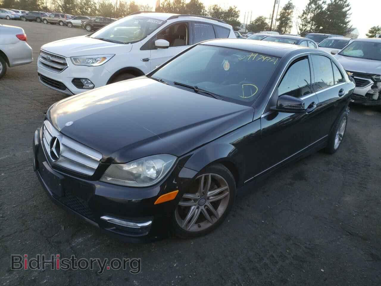 2012 MERCEDES-BENZ C-CLASS - VIN: WDDGF8BB6CA701964 - Фото 2