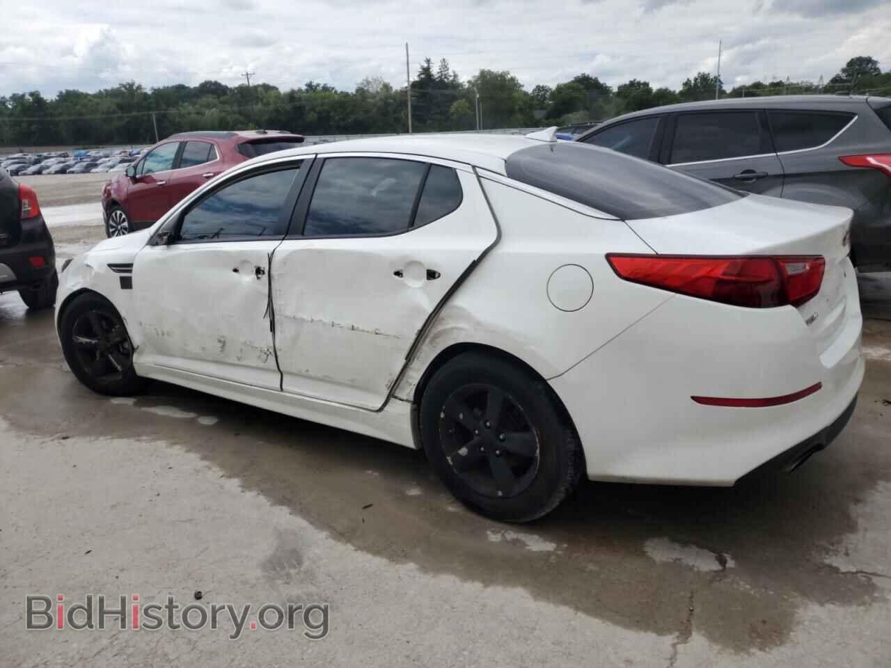 2015 KIA OPTIMA - VIN: KNAGM4A70F5643060 - Фото 2