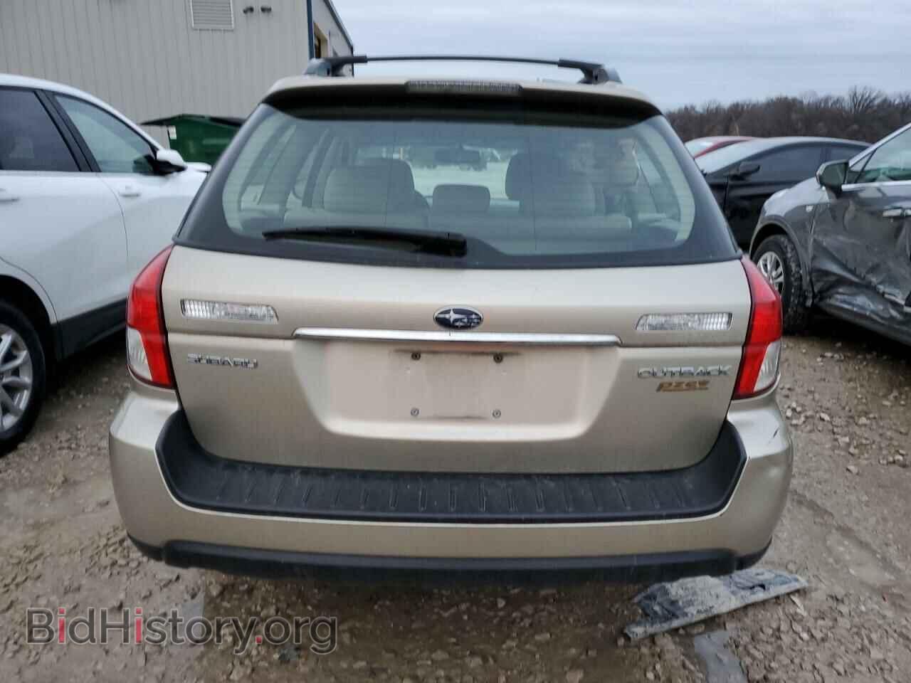 2008 SUBARU OUTBACK - VIN: 4S4BP62C687317021 - Фото 6