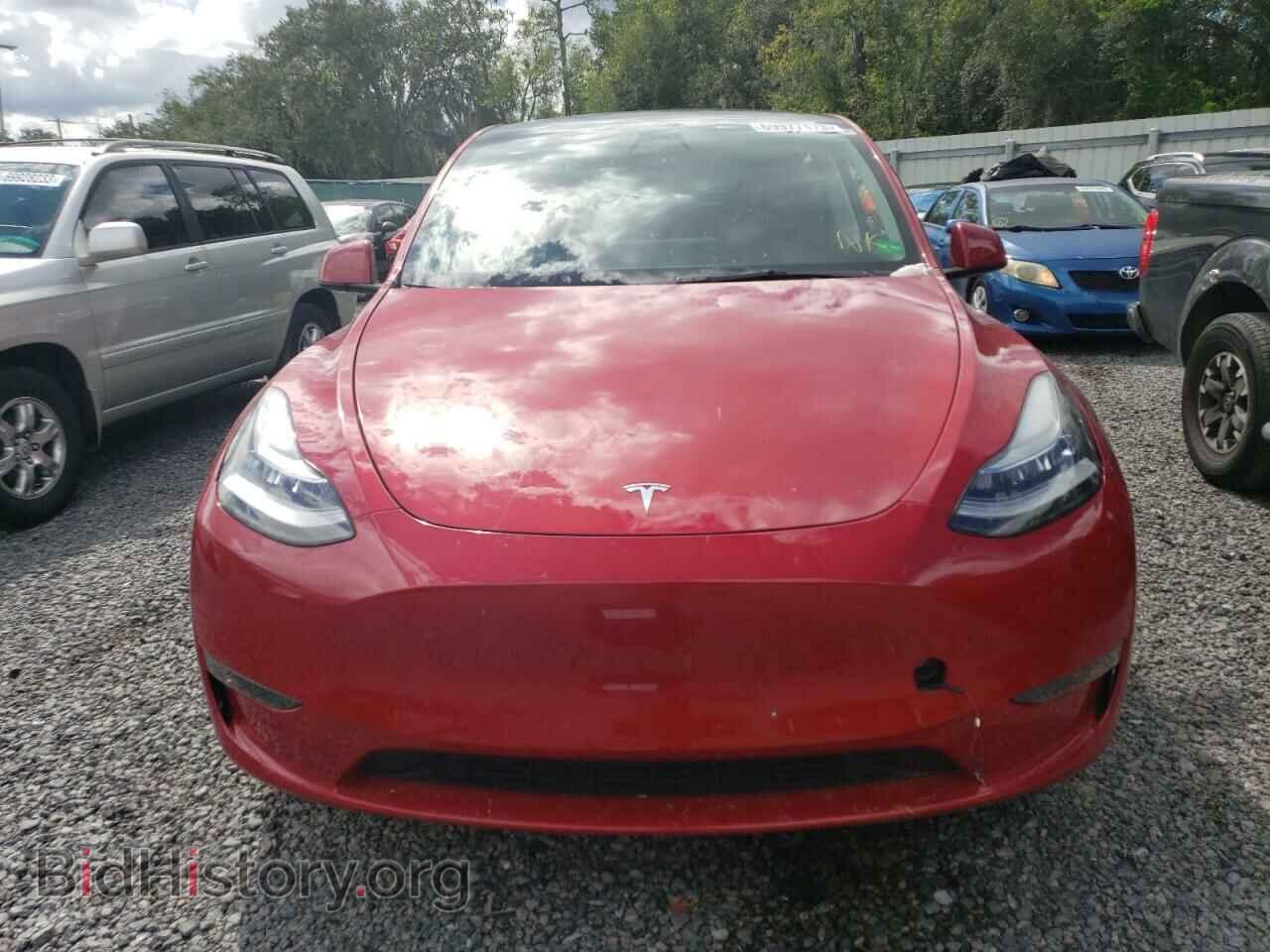 2022 TESLA MODEL Y - VIN: 7SAYGDEE0NA014161 - Фото 5
