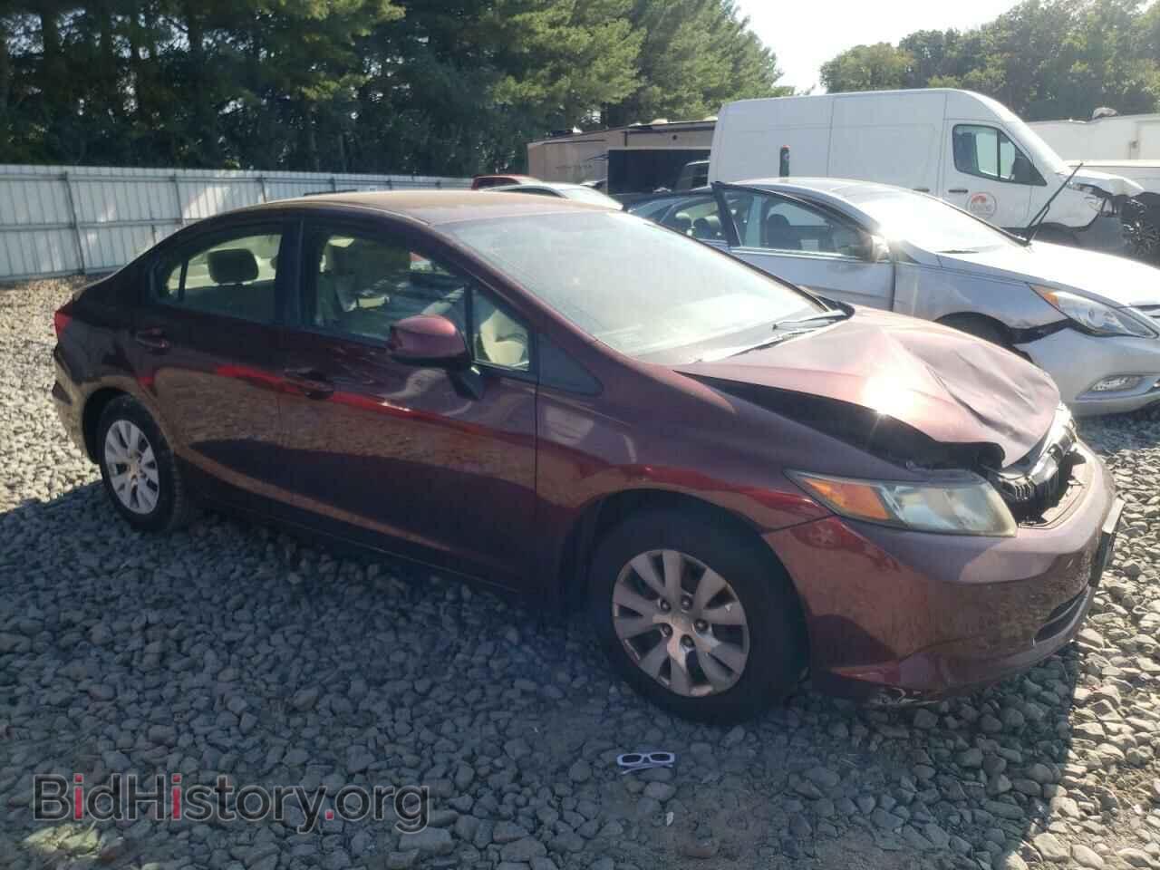 2012 HONDA CIVIC - VIN: 19XFB2F5XCE389647 - Фото 4