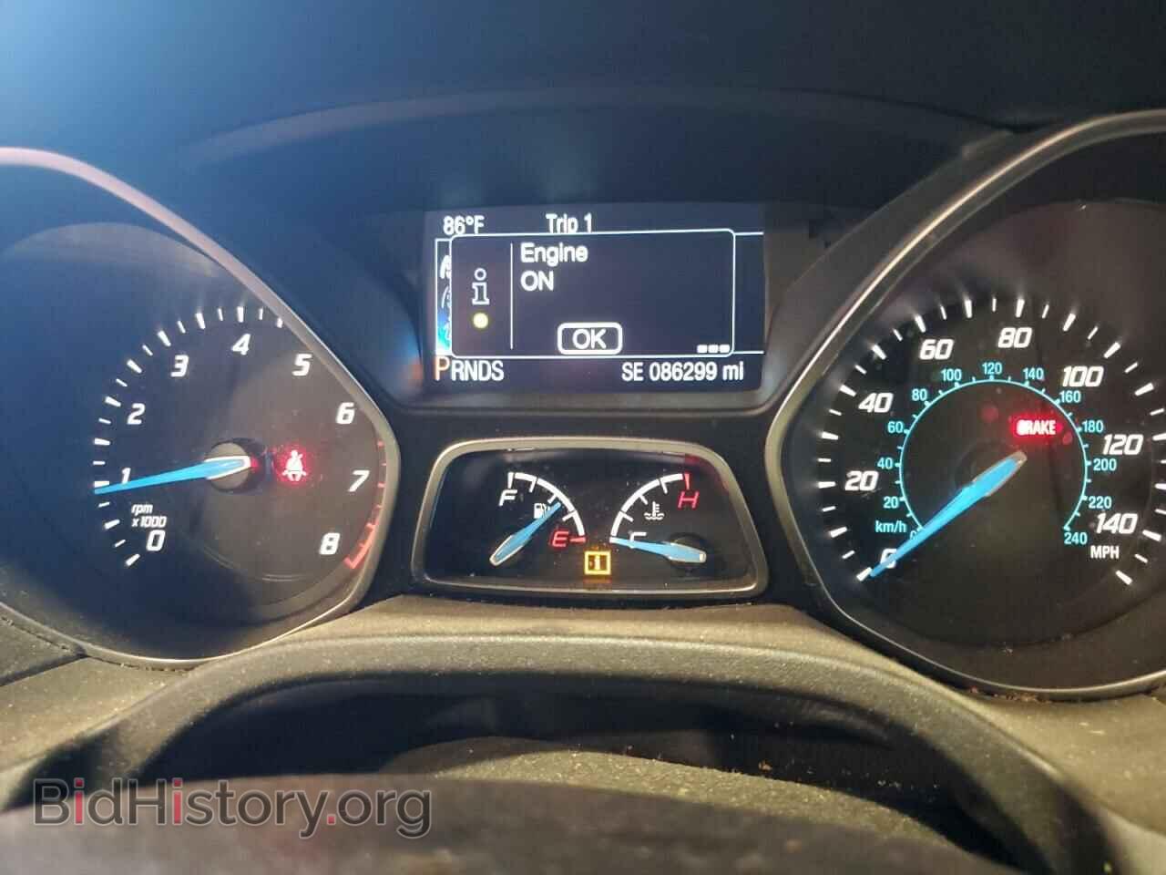 2014 FORD FOCUS - VIN: 1FADP3J28EL344783 - Фото 9