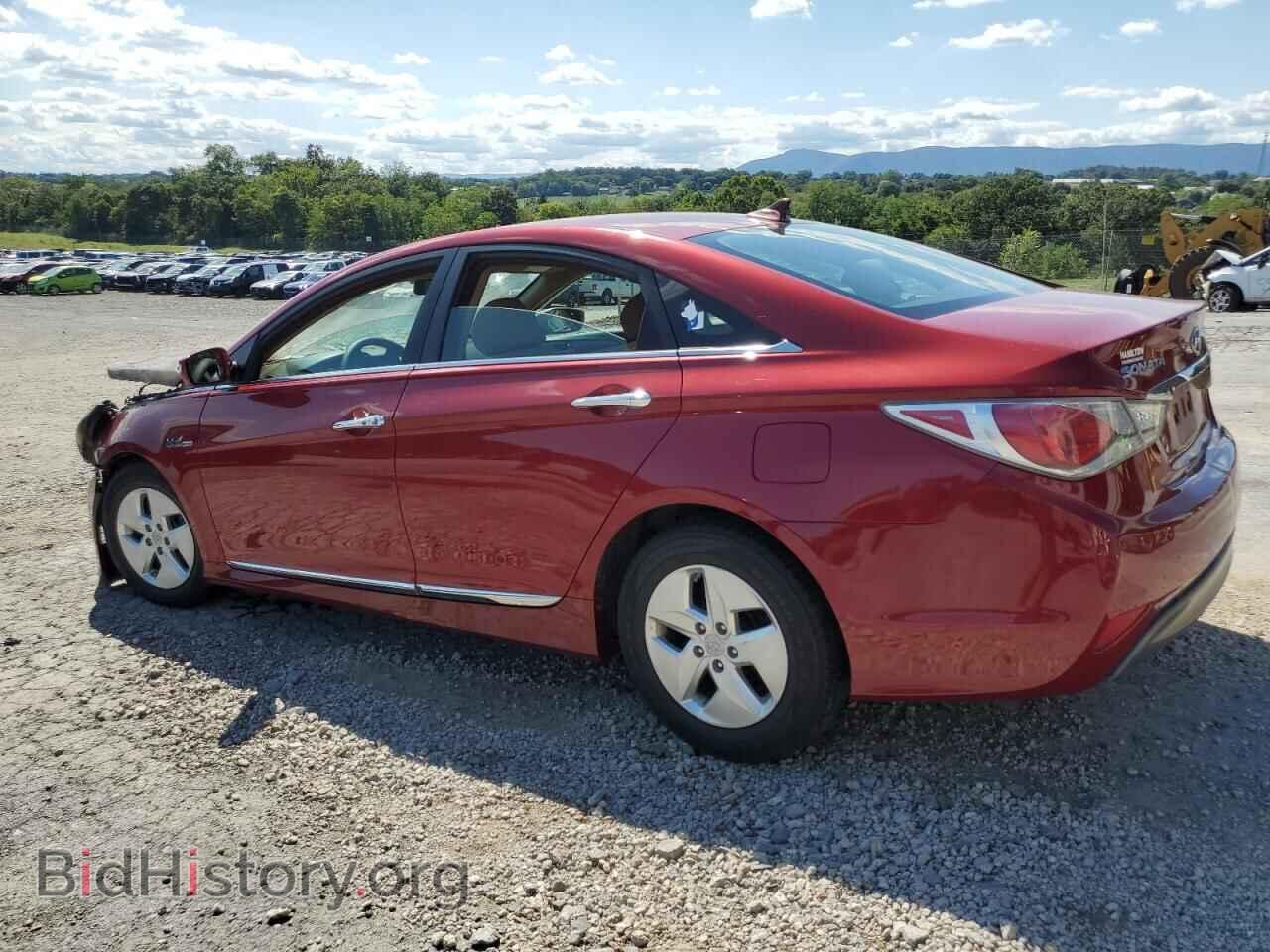 2011 HYUNDAI SONATA - VIN: KMHEC4A45BA008464 - Фото 2