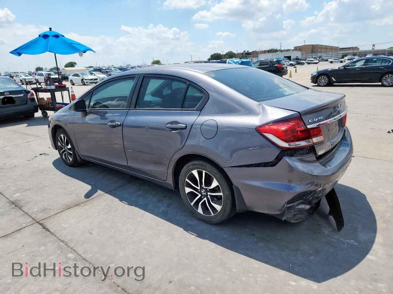 2015 HONDA CIVIC - VIN: 19XFB2F84FE005473 - Фото 2