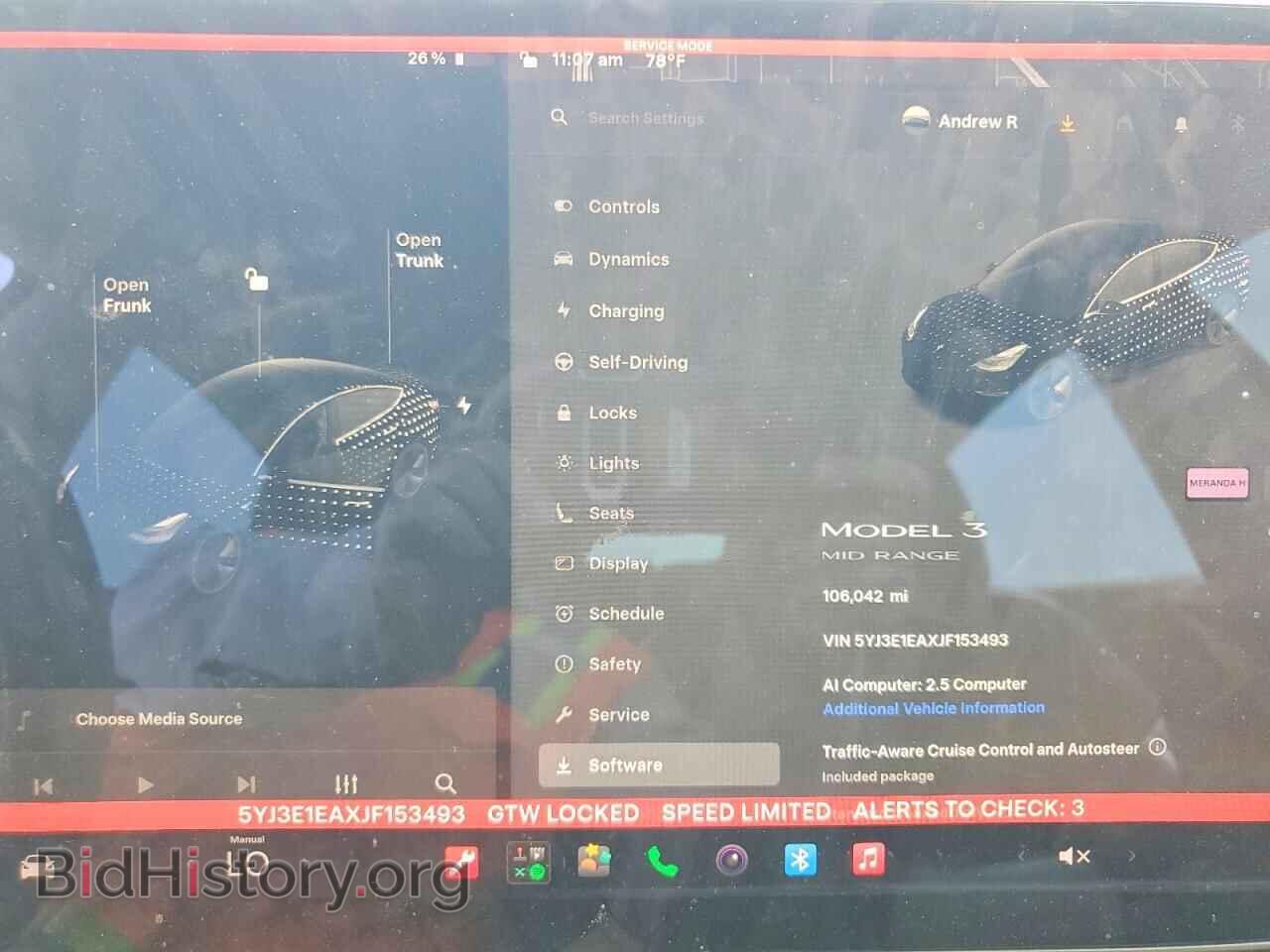 2018 TESLA MODEL 3 - VIN: 5YJ3E1EAXJF153493 - Photo 9