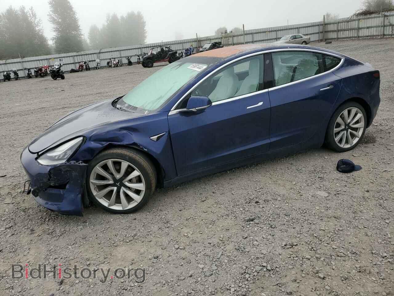 Photo 5YJ3E1EB5JF101018 - TESLA MODEL 3 2018