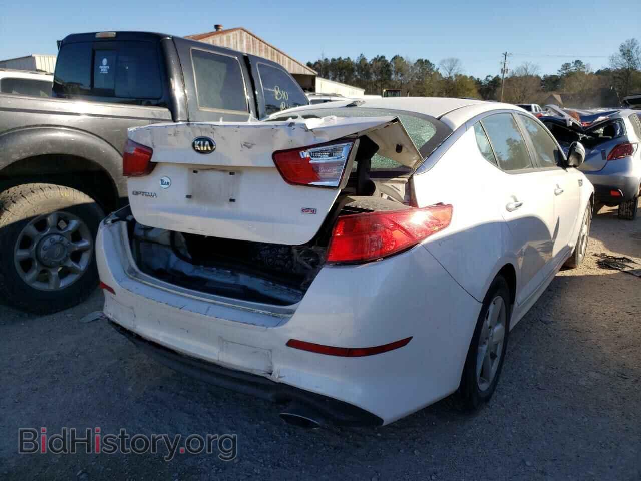 2015 KIA OPTIMA - VIN: KNAGM4A73F5570444 - Фото 4