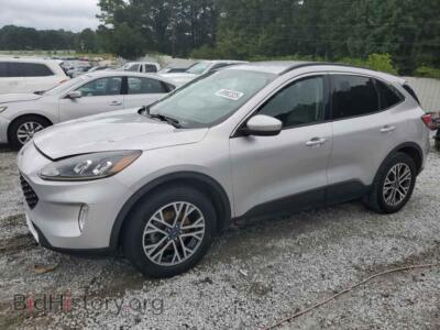 2020 Ford ESCAPE SEL, серебристый — VIN 1FMCU0H65LUA46202, Copart