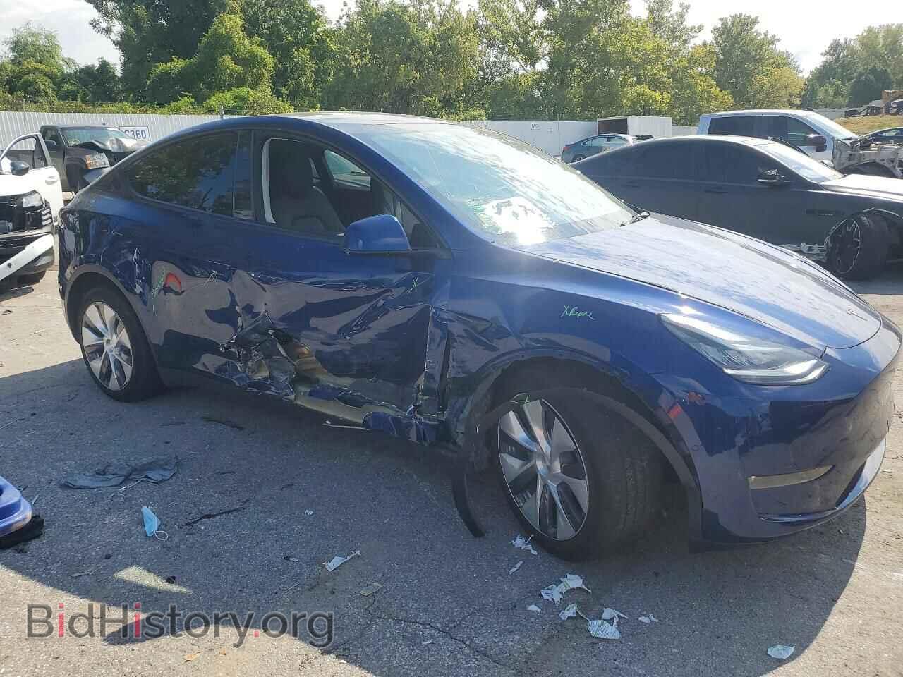2022 TESLA MODEL Y - VIN: 7SAYGDEE1NA006974 - Фото 4