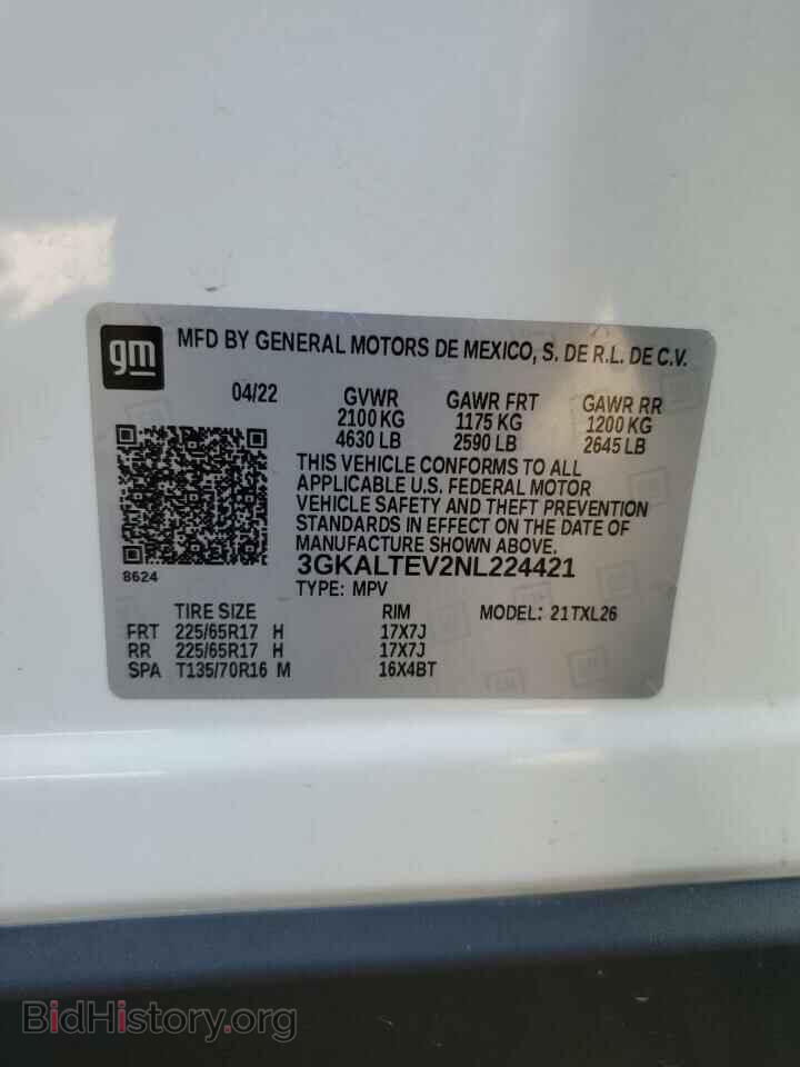 2022 GMC TERRAIN - VIN: 3GKALTEV2NL224421 - Фото 13