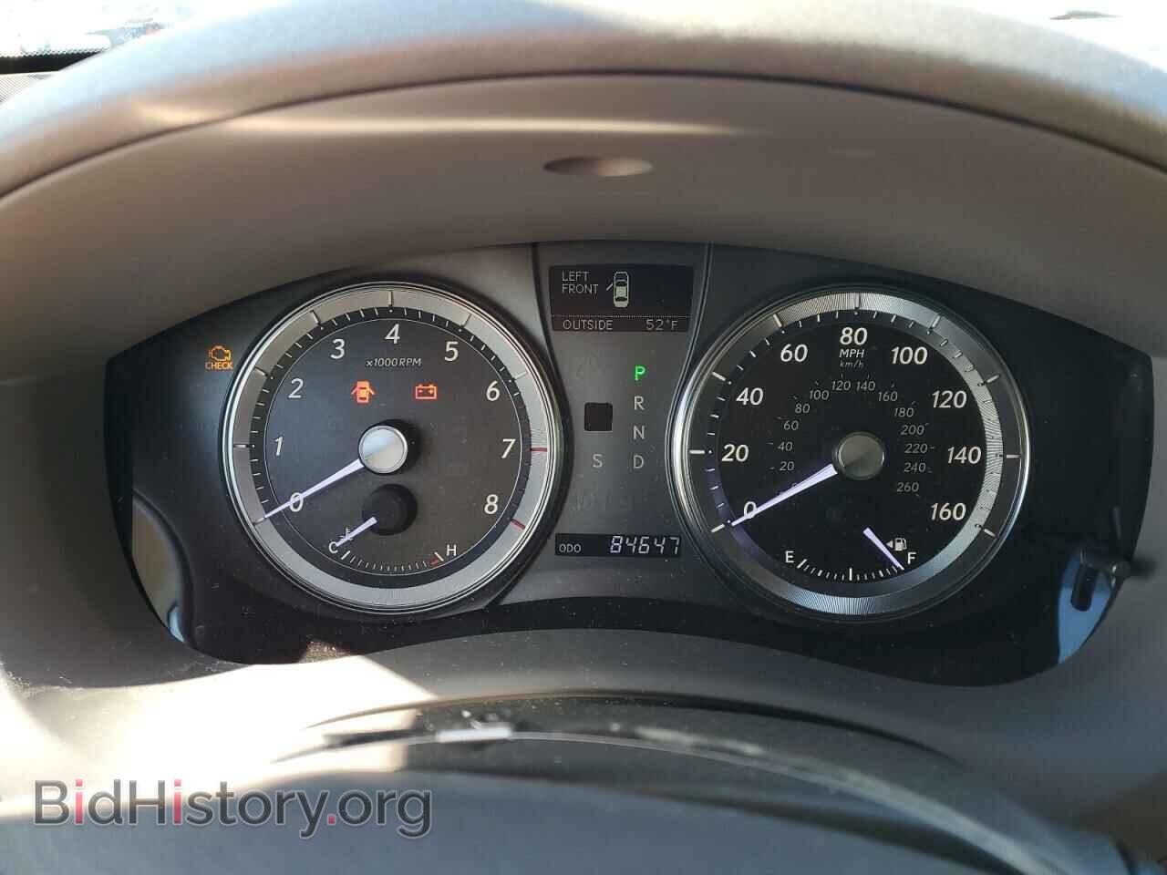 2012 LEXUS ES350 - VIN: JTHBK1EG9C2512829 - Фото 9