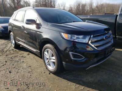 2015 Ford EDGE Edge SEL, черный — VIN 2FMTK4J82FBB94116, Copart
