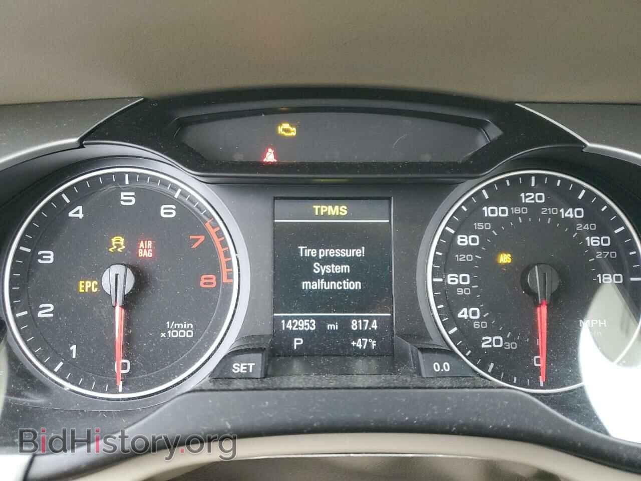 2011 AUDI A4 - VIN: WAUKFAFL9BN037677 - Фото 9