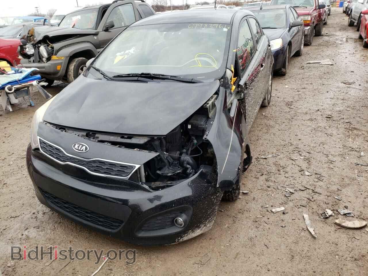2013 KIA RIO - VIN: KNADN5A31D6104263 - Фото 2