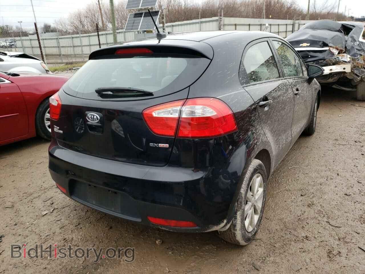 2013 KIA RIO - VIN: KNADN5A31D6104263 - Фото 4