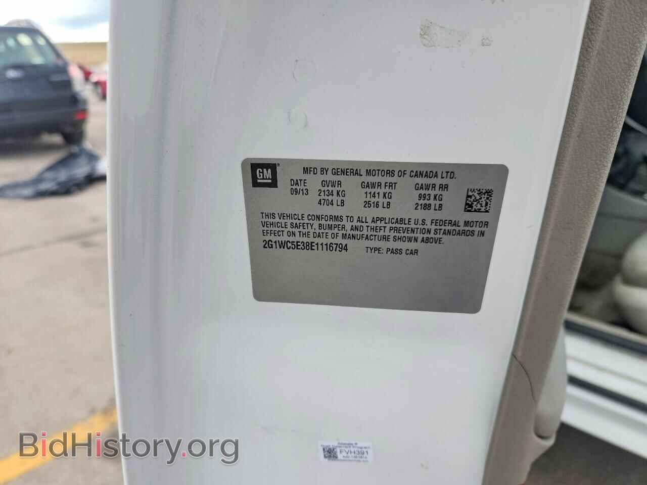2014 CHEVROLET IMPALA - VIN: 2G1WC5E38E1116794 - Photo 12