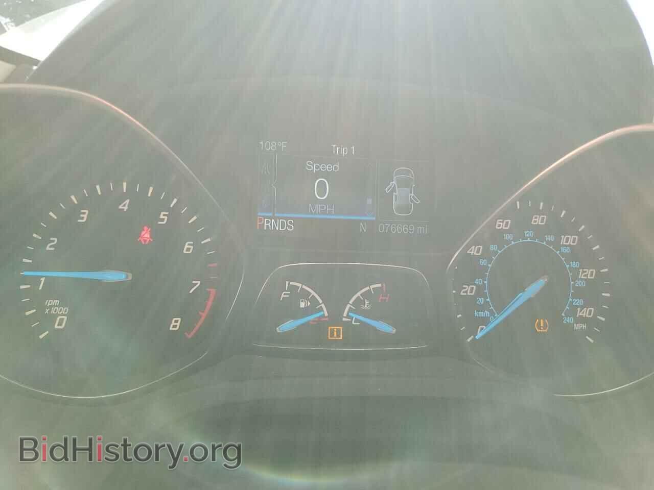 2014 FORD ESCAPE - VIN: 1FMCU0GX8EUC07381 - Фото 9