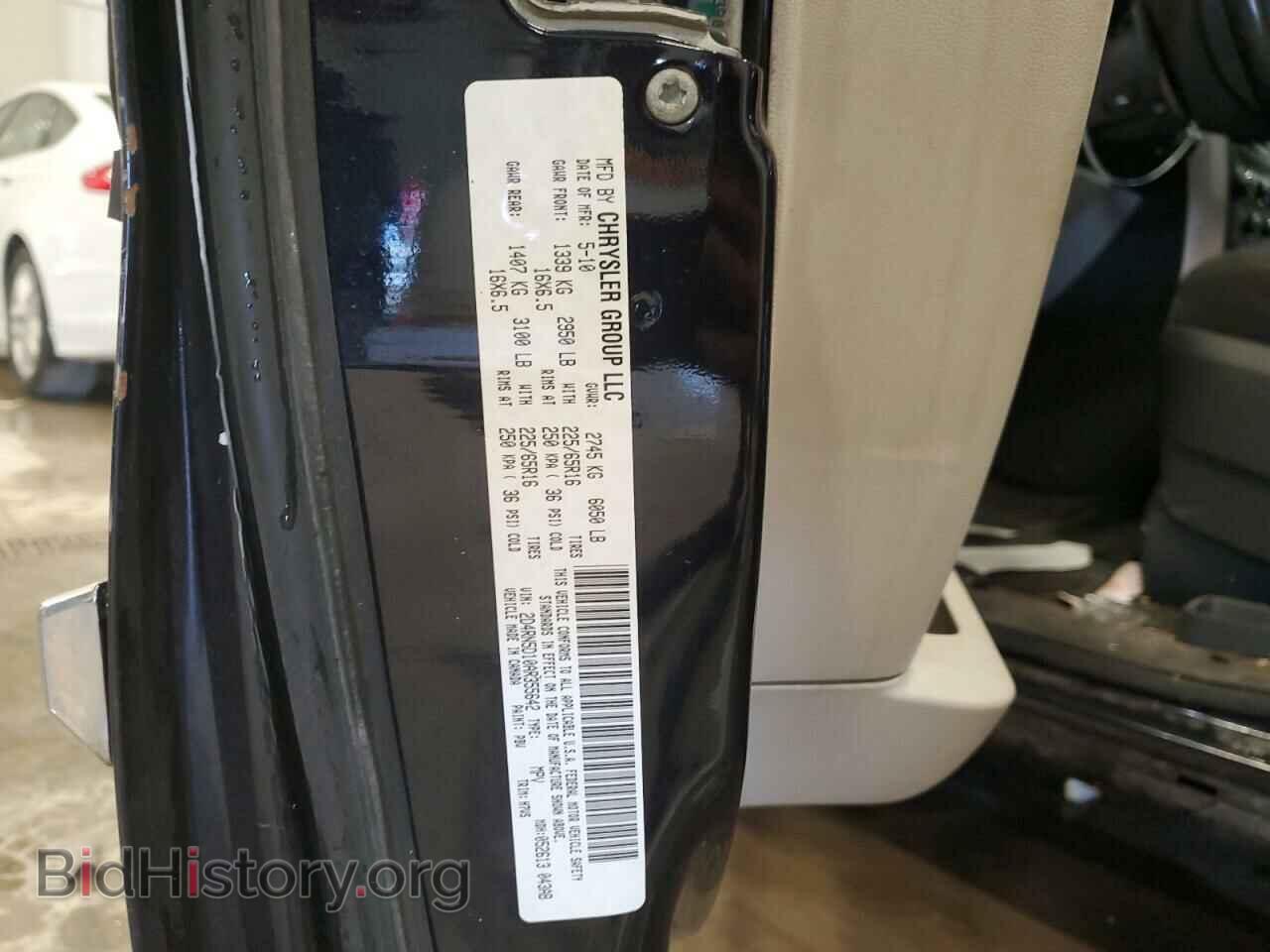 2010 DODGE CARAVAN - VIN: 2D4RN5D10AR355642 - Фото 13