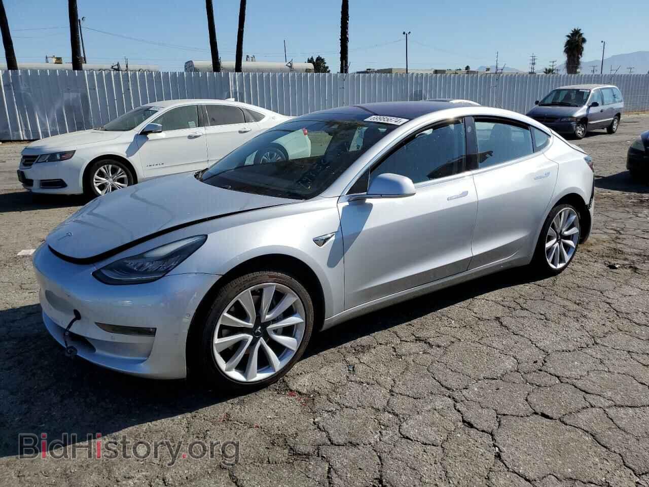 Photo 5YJ3E1EA7JF012123 - TESLA MODEL 3 2018