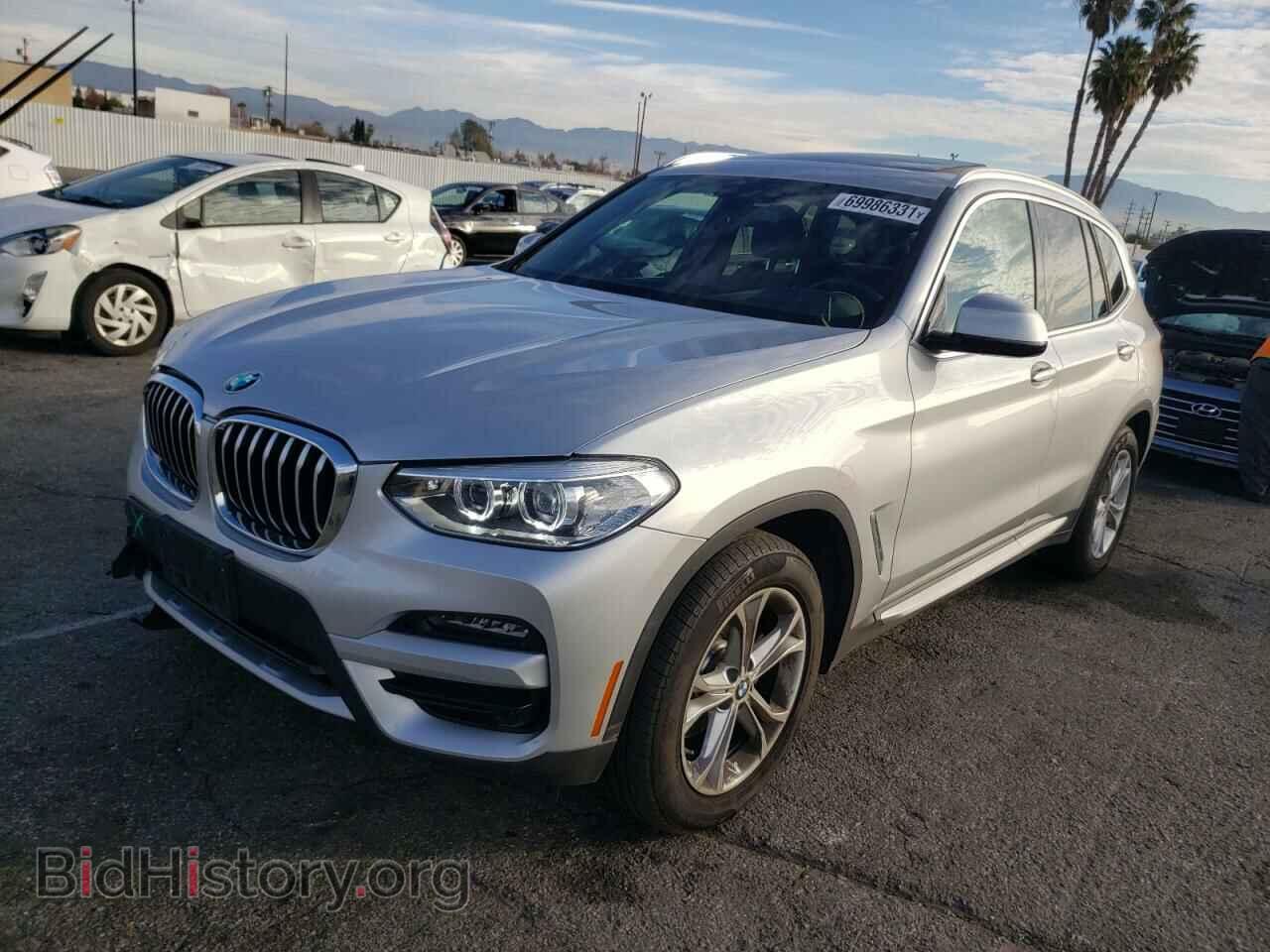 2020 BMW X3 - VIN: 5UXTY3C03L9C29048 - Фото 2