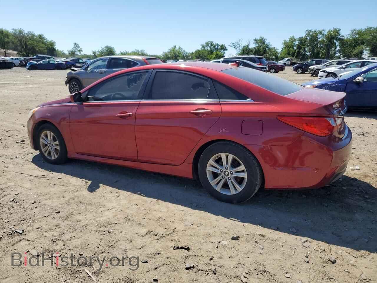 2014 HYUNDAI SONATA - VIN: 5NPEB4AC7EH841730 - Фото 2